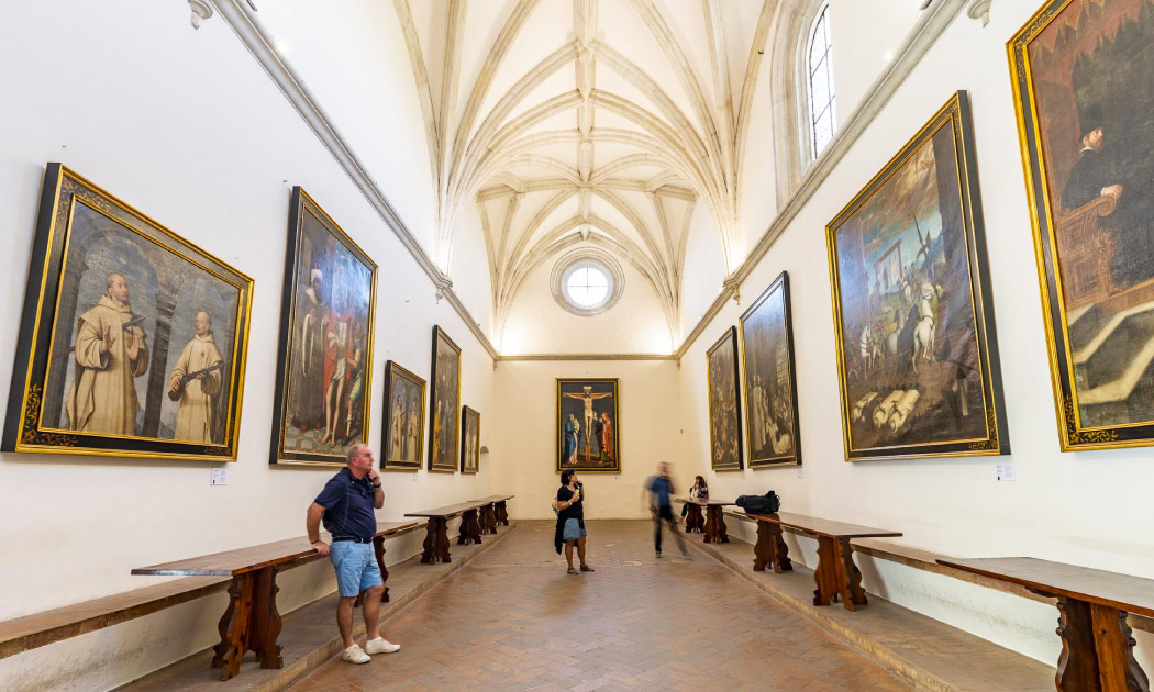 El Refectorio y la Sala de Profundis – Monasterio de la Cartuja