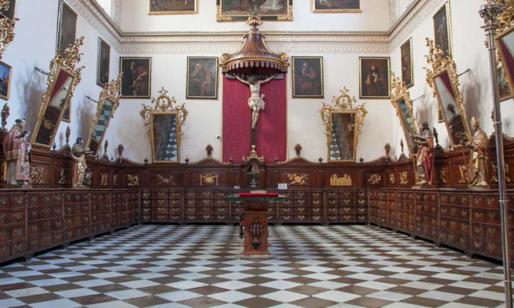 La sacristía de la Catedral de Granada