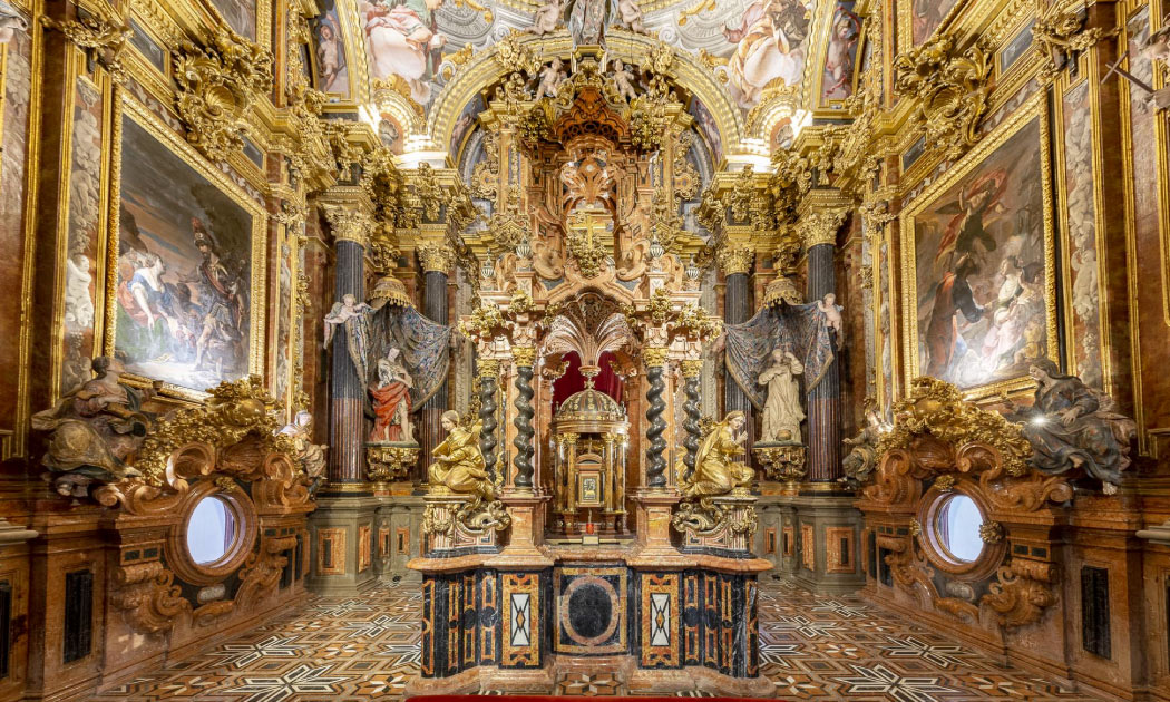 Construcción del Sagrario del Monasterio de la Cartuja