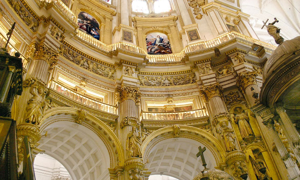 Cabecera de la Capilla Mayor de la Catedral de Granada