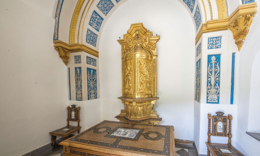 Capillas del claustrillo de la Cartuja de Granada