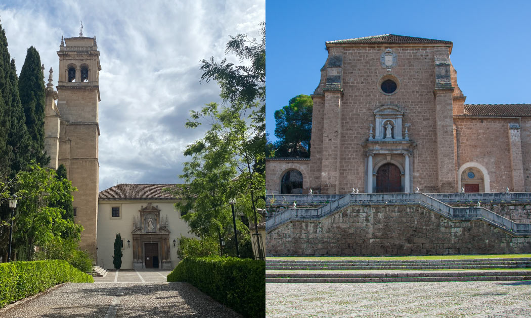 Un recorrido por los 2 monasterios más importantes de Granada